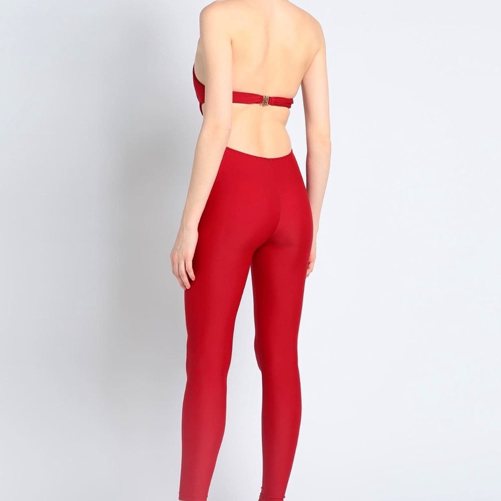 Saint Laurent YSL Red Women's Jumpsuit